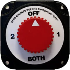 Batterieschalter, Kunststoff, 350a Dauerleistung (Spritzwasserdicht)