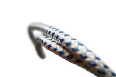 BAVARIA Kern/Mantel-Festmacher weiß/blau 18mm