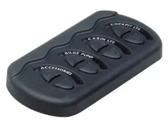 BEP Schalttafel Contour II 4 Schalter, 2 Sicherungen