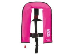 Besto-Automatik 100N Rettungsweste Junior 15-40kg pink