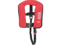 Besto-Automatik 100N Rettungsweste Junior 15-40kg pink