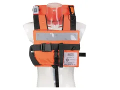 Besto Solas Rettungweste Compact Passenger Adult 43+ KG yellow Backstrap + Crotch