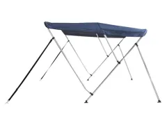 Bimini Top Deluxe 3-Arm 183x137-152x117cm navy-blau