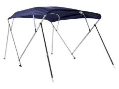 Bimini Top Deluxe 4-Arm 240x231-243x137cm navy-blau