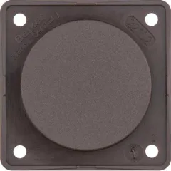 Blindabdeckungen (braun matt)