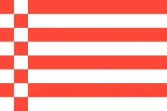 Bremen Flagge 20x30cm