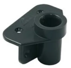 Buchse aus Kunststoff zur seitlichen Montage