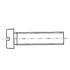 BUKH PRO Edelstahlschraube Länge 40 mm