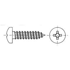 BUKH PRO Kreuzschrauben Länge 95 mm
