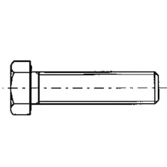BUKH PRO Schrauben Sechskantkopf Länge 50 mm