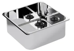 CAN Waschbecken, quadratisch LA1403 A2 360x360x150mm