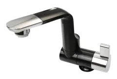 CAN Wasserhahn, klappbar kalt PP/Cr 12V-Schalter, für Schlauch 8/10mm