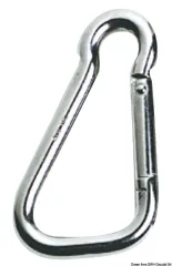 Carabiner hook AISI 316 large opening 23