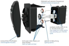 CARLING Schalter on/off ohne LED