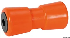 Central roller, orange 185 mm Ø hole 21