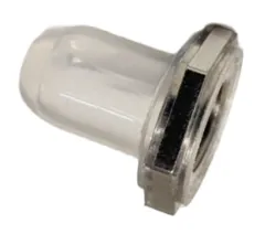Clear Button Boot, Low Amp Panel Mount P