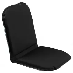 Comfort Seat Cockpit Cushion (Black, 90 x 46 x 4 cm, 90 gr)