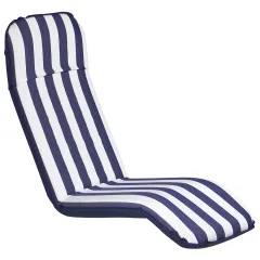 Comfort Seat XL (Blue/White Stripes, 161 x 48 x 8 cm, 5500 gr)