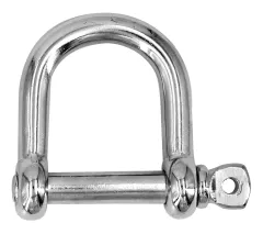 D-Schäkel AISI316 extra weit 5mm VP a 10 St.