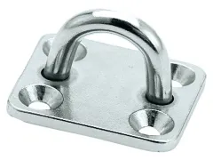 Deckauge Edelstahl 35x30mm