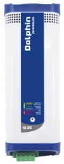 Dolphin Premium Elektronischer Batterielader, 12v, 25a, Kapazität 350ah, 96x120x238mm