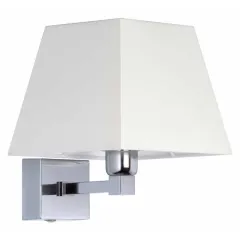 DOMINIQUE (12V, B15d, Chrom/Leinen, 220mm/350 mm)