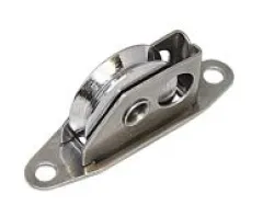 Drahtfall-Mastrollenk. verstärkt 25 x 6mm Mess.v.