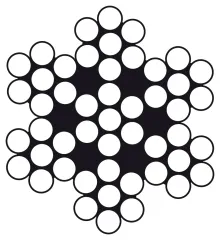 Drahtseil 7x7 A4 8mm