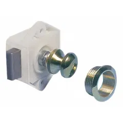 Druckknopfschloß Messing