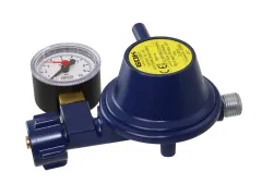 Druckregler 50mbar 0.8 kg/h 90°