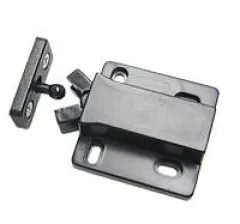 Druckverschluss ABS Kunststoff klein schwarz