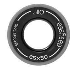 EASYSEA Seil-Rundkausche Olli Solid Ring Alu/EPDM Gr.M Auge 26mm