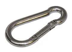 Edelst.-Karabinerhaken 40x 4mm