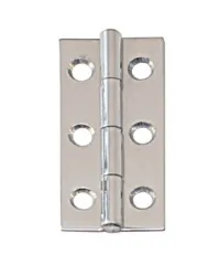 Edelstahl-Scharnier 75 x 51mm