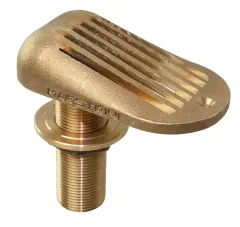 Einlassborddurchbruch mit Sieb Bronze CC491K 3/4