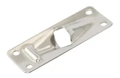 Eintritt/Austritt-Platte Edelstahl 32x83 Schmiege