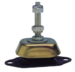 Elastisches Motorlager Large, 45° Shore, Stift M20, Abm. 228x112x68mm, Max. 350kg