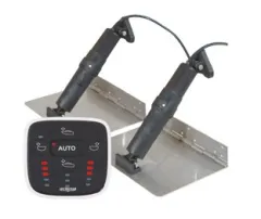 Elektrisches Trimmklappensystem 12X14 Mit Automatic Leveling Control; 2 Steuerstände