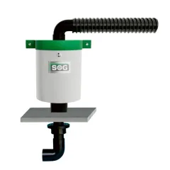 Elektrische WC-Entlüfung für Clesana Bodenvariante