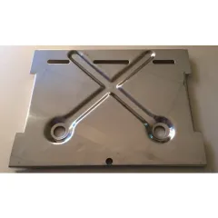 Eno Abdeckung Ofen inox (B58)