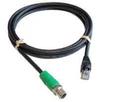 Ethernet Cable - Green M12 - RJ45 (1.8 m)