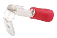 Fachstecker mit Zunge (0.5 x 1.5 mm, rot, 100)