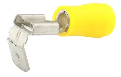 Fachstecker mit Zunge (2.5 x 6.0 mm, gelb, 100)