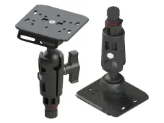 Borika FASTen SLr110 Montageplatte mit Kugelgelenk für Fishfinder bis 7"