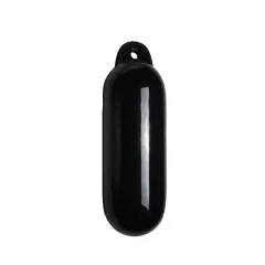 Fender Tropfenmodell, Ø120mm, L=450mm, Schwarz (Größe 1) (Aufblassbar Mit Kugelventil)