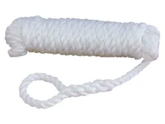 Fenderleine PP 3-fach geschlagen mit Augspleiß blau 10mm 2.5m (2ST)