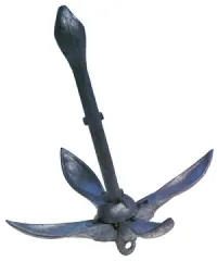 Feuerverzinkter Faltanker, 4kg