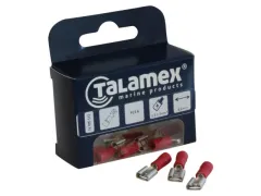 Flachsteckerhülse 6.3 rot 0.5-1.5mm2 (6ST)