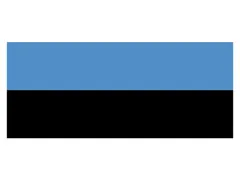 Flagge SB Estland 20x30cm