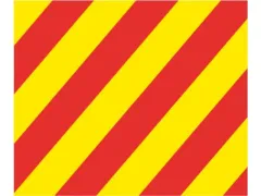 Flagge SB Signal Y 30x36cm